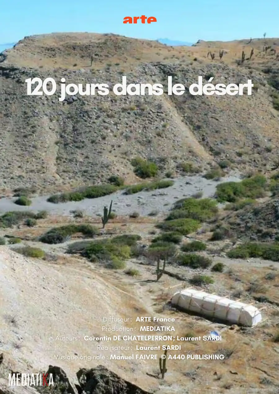 Affiche film L’expérience biosphère : 120 jours dans le désert - FIFAV 2025