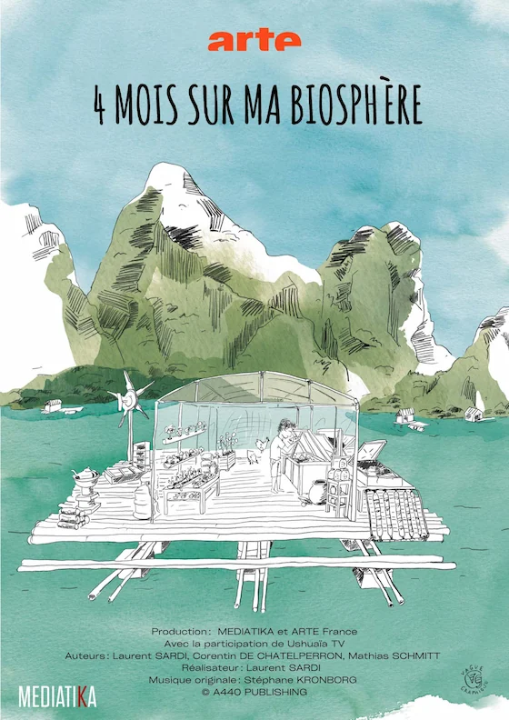 Affiche film 4 mois sur ma biosphère - FIFAV 2025